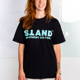 STAND MC Original Tee - Green on Black (Lightweight)