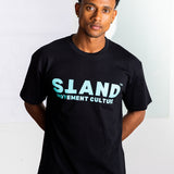 STAND MC Original Tee - Green on Black (Lightweight)