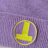 Kids Lilac Knit Beanie - Tiny STAND