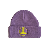 Kids Lilac Knit Beanie - Tiny STAND