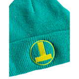 STAND Teal Recycled Knit Beanie