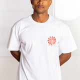 STAND CULTURE CIRCLE DRISHTI TEE - RED ON WHITE (Premium)