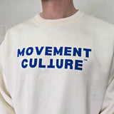 Unisex Staple Sweater - Movement Culture Blue